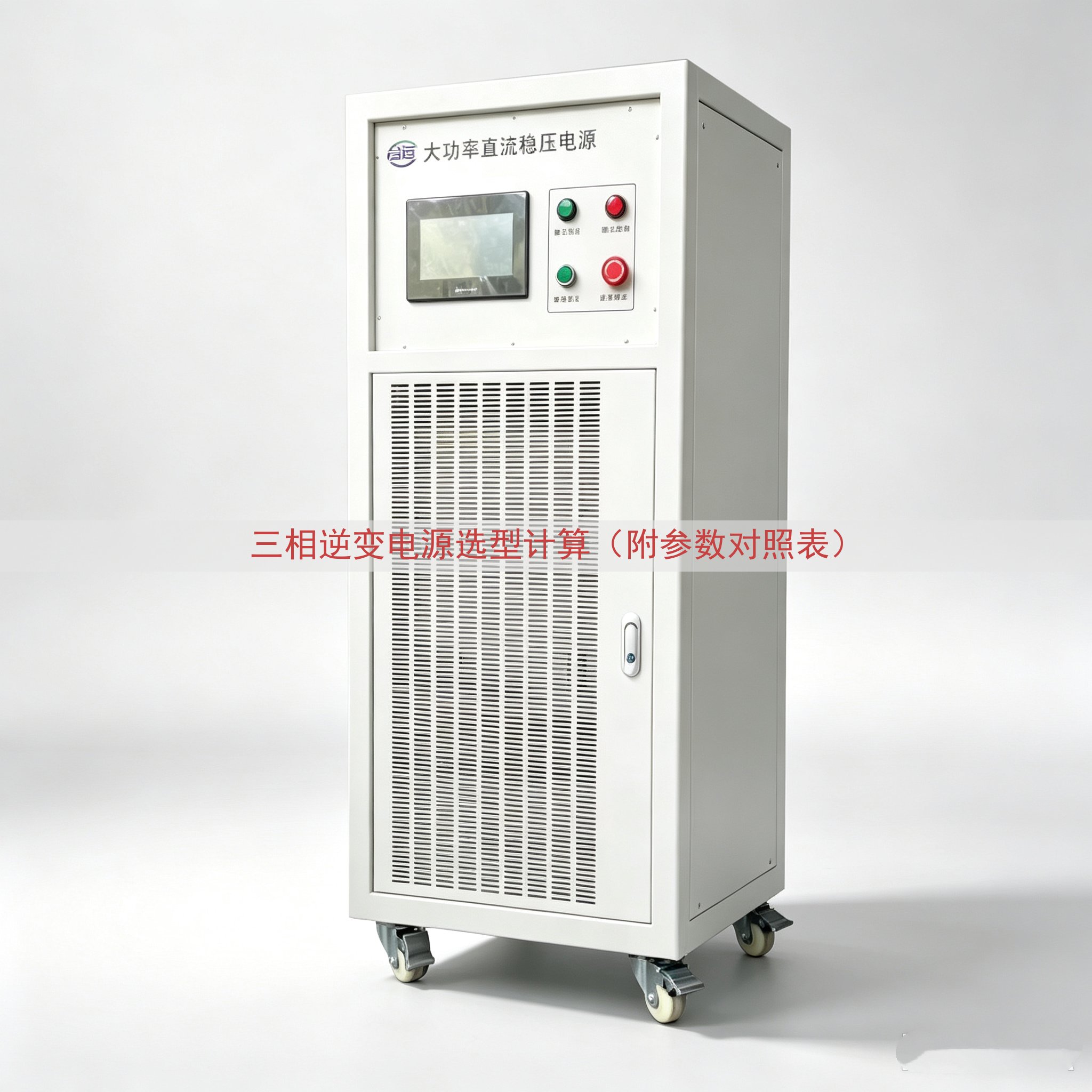 三相逆变电源选型计算（附参数对照表）
