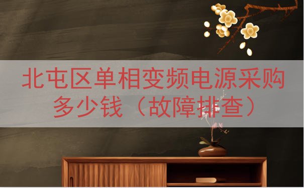北屯区单相变频电源采购多少钱（故障排查）